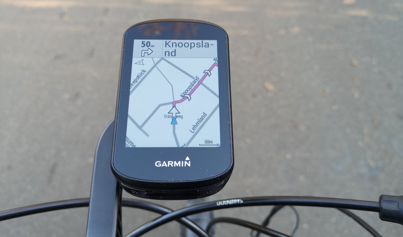 Garmin Edge 530 Test GPS / Navigation
