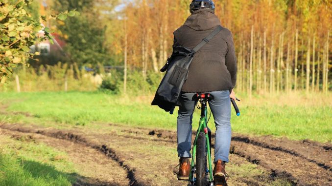 Radfahren im Herbst