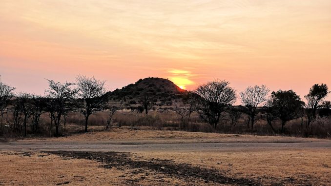 Fahrradreise Planen - Sonnenuntergang in Südafrika