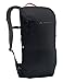 VAUDE Cityrucksack CityGo schwarz 14 L, wasserdichter Rucksack Damen & Herren, leichter Daypack für Städtetrips mit Laptop-Fach, Rolltop Rucksack ideal für den urbanen Alltag