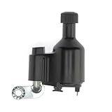 Prophete Fahrrad Dynamo 6V 3W | Linksmontage mit Überspannungsschutz | 2adrig | StVZO zugelassen | Farbe schwarz