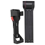 Trelock 8005522 Faltschloß FS 480 Cops, schwarz, 100cm