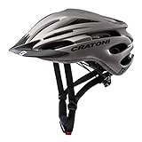 Cratoni Unisex – Erwachsene Pacer (MTB) Fahrradhelm, anthrazit, S-M (54-58cm)