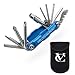 VeloChampion Fahrrad-Multitool 14in1 kompaktes Fahrradreparaturset | Inbus-Schlüssel, Speichenschlüssel, Schraubendreher, Reifenheber, Flaschenöffner | Tragbares Fahrradwerkzeug + Aufbewahrungstasche VeloChampion Fahrrad-Multitool 14in1 kompaktes Fahrradreparaturset | Inbus-Schlüssel, Speichenschlüssel, Schraubendreher, Reifenheber, Flaschenöffner | Tragbares Fahrradwerkzeug + Aufbewahrungstasche