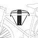 Relaxdays Fahrradhalterung für 1-2 Fahrräder, Fahrradhalter zur Wandmontage max. 50 kg, HxBxT 32 x 30 x 52 cm, schwarz, 10017699, Standard