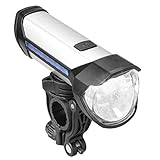 busch+müller 198L Unisex – Erwachsene IXON Rock Frontleuchte,Silber,one Size