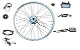 Bafang E-Bike Umbausatz 28" 250W 36V Vorderrad Silber eingespeicht FWD Kit IP65 C961 G311 Nabenmotor BF-FWD-25036-C961-28