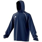 adidas Herren Regenjacke Core 18, Dark Blue/White, XXXL, CV3694 adidas Herren Regenjacke Core 18, Dark Blue/White, XXXL, CV3694