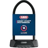 ABUS Bügelschloss Granit XPlus 540 + USH-Halterung - Fahrradschloss mit 13 mm starkem Bügel und XPlus Zylinder - ABUS-Sicherheitslevel 15-230 mm Bügelhöhe ABUS Bügelschloss Granit XPlus 540 + USH-Halterung - Fahrradschloss mit 13 mm starkem Bügel und XPlus Zylinder - ABUS-Sicherheitslevel 15-230 mm Bügelhöhe