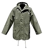Ocean Rainwear Unisex Regenjacke Modell Budget, Farbe:Oliv, Größe:M