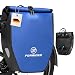 Forrider Fahrradtasche Wasserdicht für Gepäckträger [25L] mit Schultergurt & Reflektoren | Fahrrad Gepäckträgertasche | E-Bike & Fahrrad Tasche Fahrradtaschen Gepäckträger Tasche hinten (Blau)