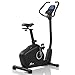 HAMMER Ergometer Cardio XT7 – leiser Heimtrainer für Zuhause mit tiefem Einstieg, App Kompatibel mit Kinomap, 8 kg Schwungmassensystem, 24 Programme, Hometrainer Fahrrad bis 130 kg