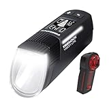 TRELOCK Fahrradlicht Set LS 660 I-GO Vision Lite + LS 740 Vector – 80 Lux – USB Aufladbar – 100 m Sichtweite – StVZO zugelassen, Schwarz TRELOCK Fahrradlicht Set LS 660 I-GO Vision Lite + LS 740 Vector – 80 Lux – USB Aufladbar – 100 m Sichtweite – StVZO zugelassen, Schwarz