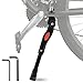 tinxi® Fahrradständer Seitenständer Hinterbau Mittelbau verstellbar 24" 26" Universal mit Anti-Rutsch Gummifuß Aluminiunlegierung