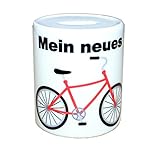 Skaide Spardose Fahrrad Geldbüchse Sparschwein Geschenk