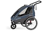 Qeridoo Fahrradanhänger Sportrex 1 Limited Edition Jeans Blue, faltbar, mit 360 Grad drehbaren, luftgefüllten Buggyrad und patentierten Kopfprotektoren, für 1 Kind Qeridoo Fahrradanhänger Sportrex 1 Limited Edition Jeans Blue, faltbar, mit 360 Grad drehbaren, luftgefüllten Buggyrad und patentierten Kopfprotektoren, für 1 Kind