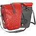 VAUDE Aqua Back Luminum Fahrradtasche Gepäckträgertasche (orange, Doppeltasche)