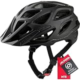 Alpina A9713 Fahrradhelm, Schwarz Matt, 57-62 cm Alpina A9713 Fahrradhelm, Schwarz Matt, 57-62 cm