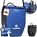 Forrider Fahrradtasche Wasserdicht für Gepäckträger [25L] mit Schultergurt & Reflektoren | Fahrrad Gepäckträgertasche | E-Bike & Fahrrad Tasche Fahrradtaschen Gepäckträger Tasche hinten (Blau)