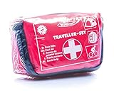Ora-Tec Wundmed Erste Hilfe Set 32-teilig in praktische Etui mit Gürtelschlaufe, Mit Schere,