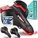 Impact® ComfortFit Fahrradsattel Herren Damen – Ergonomisch, Bequem & Schmerzfrei – Weicher Prostata- und Gel-Sattel für Mountainbike, MTB, City, Trekking & E-Bike Impact® ComfortFit Fahrradsattel Herren Damen – Ergonomisch, Bequem & Schmerzfrei – Weicher Prostata- und Gel-Sattel für Mountainbike, MTB, City, Trekking & E-Bike