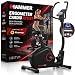 HAMMER 4862 Ergometer Cardio XT6 BT, leises Fitnessfahrrad mit tiefem Einstieg und Comfort-Sattel, 13 kg Schwungmassensystem, Bluetooth & App-Steuerung, 130 kg Benutzergewicht, 93 x 51 x 150 cm
