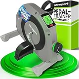 Ultrasport Mini-Bike Pedaltrainer für Zuhause I Arm- und Beintrainer im Sitzen I Extra Leise und Gelenkschonend I Deskbike, Schreibtisch Fahrrad, Tischfahrrad für Senioren