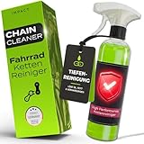 IMPACT® Kettenreiniger Fahrradkette 500ml [FÜR ALLE RÄDER & KETTEN] - Universeller Fahrradketten Reiniger - Schnelle & einfache Reinigung - Fahrrad Kettenreiniger umweltverträglich - Made in Germany